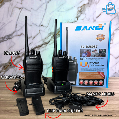 NUEVO WALKIE TALKIE SERIE PRO