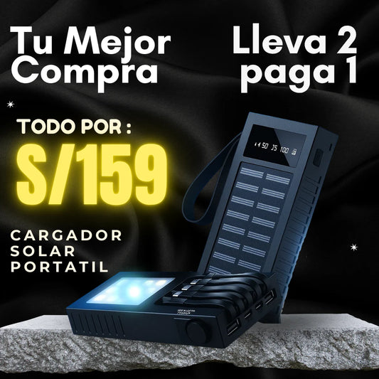 Nunca más sin batería: Cargador Solar Linklmax 10K