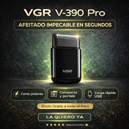 NUEVA AFEITADORA VGR-390 PRO - Dile adiós a los vellos
