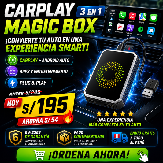 NUEVO CARPLAY MAGICBOX 2026