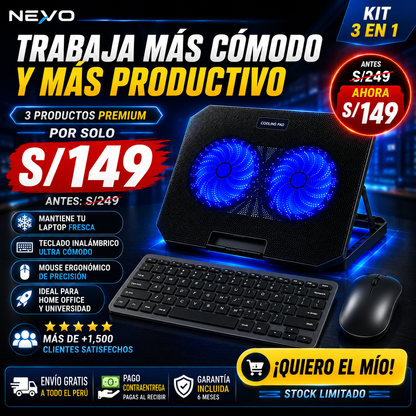 NUEVO KIT OFFICE PRO 3 EN 1
