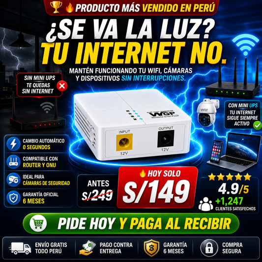 NUEVO MINI UPS SMART PRO X6