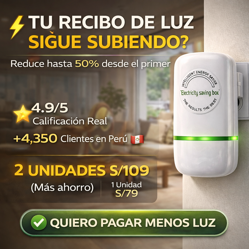 AHORRADOR DE ENERGÍA SAVING BOX DELUXE