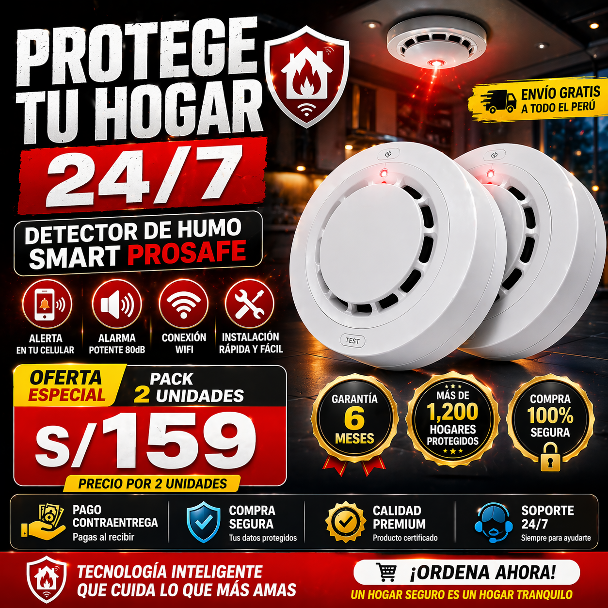NUEVO DETECTOR DE HUMO SMART