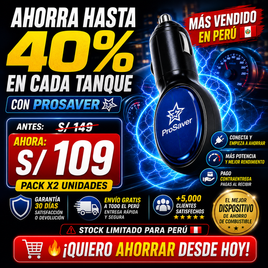 NUEVO AHORRADOR DE COMBUSTIBLE PROSAVER