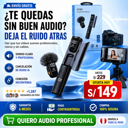 NUEVO MICROFONO MAGICMIC QY99 PRO