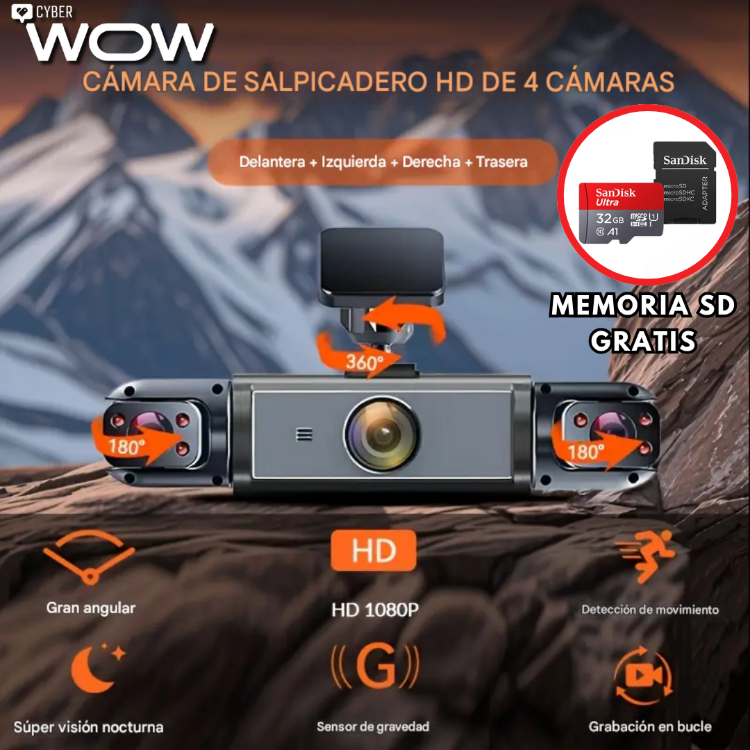 NUEVA DASH CAM KRAKEN PRO