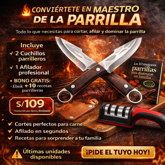 CUCHILLO MONGOL - PAGAS 1 LLEVAS 2