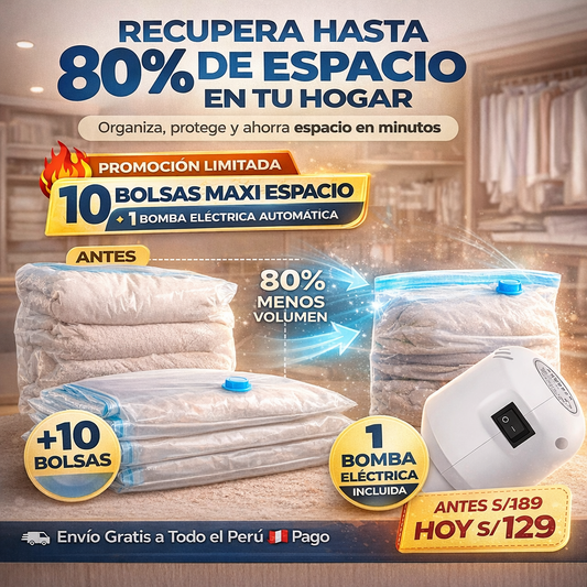 MAXIESPACIO - Compacta, protege y ahorra