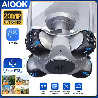 NUEVA CÁMARA KRAKEN - 4 LENTES 4K