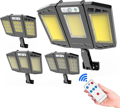 Ilumina tu Hogar sin Pagar Luz – Lámpara Solar Inteligente con Sensor