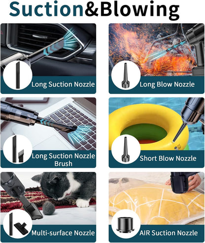 ASPIRADORA DE AUTO PRO DOBLE BATERIA