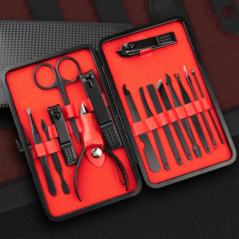 LUXINAIL PRO – Set profesional de uñas en acero inoxidable premium
