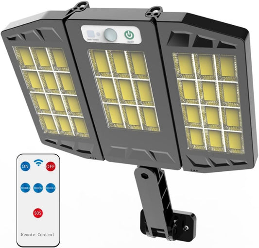 Ilumina tu Hogar sin Pagar Luz – Lámpara Solar Inteligente con Sensor