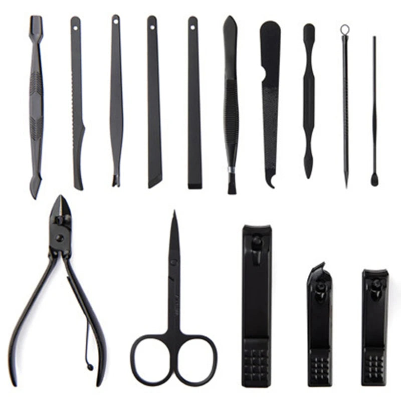 LUXINAIL PRO – Set profesional de uñas en acero inoxidable premium