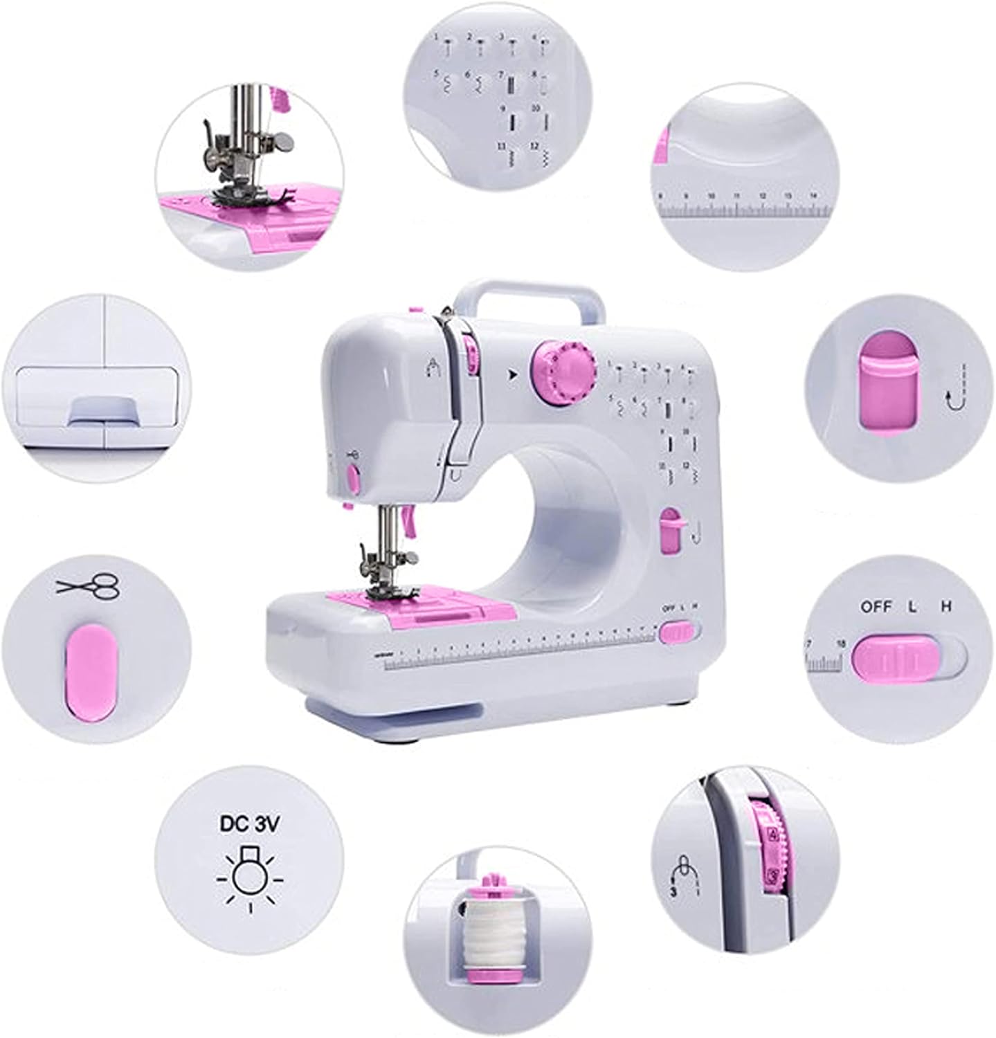 Máquina de Coser Fácil y Profesional: Crea, Repara y Diseña en Casa