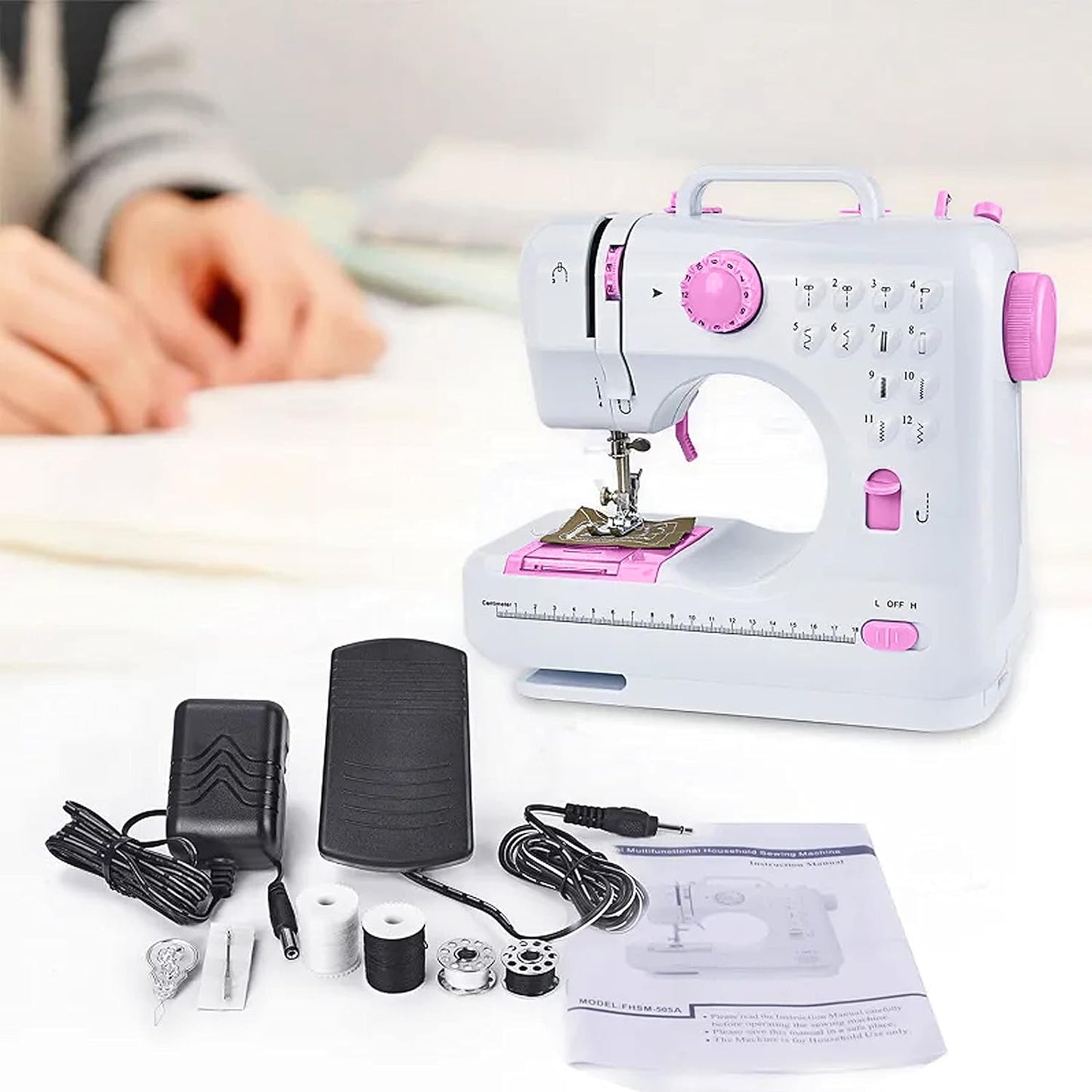 Máquina de Coser Fácil y Profesional: Crea, Repara y Diseña en Casa