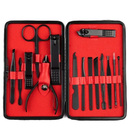 LUXINAIL PRO – Set profesional de uñas en acero inoxidable premium