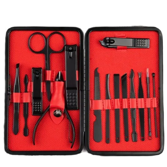 LUXINAIL PRO – Set profesional de uñas en acero inoxidable premium