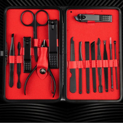 LUXINAIL PRO – Set profesional de uñas en acero inoxidable premium