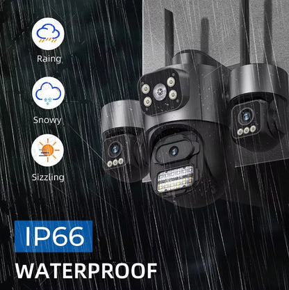 CÁMARA PROGUARD 4 LENTES OJO DE DIOS 4G