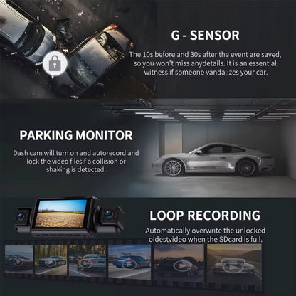 NUEVA DASHCAM KRAKEN WIFI 4 LENTES 360°