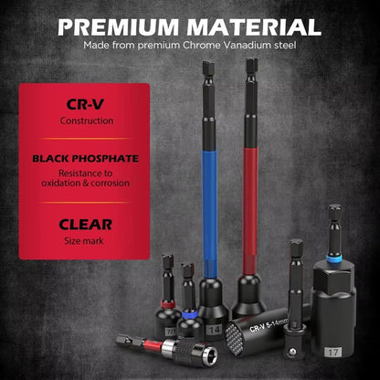 KIT 80 PIEZAS ADAPTADORES MAGNÉTICOS PREMIUM