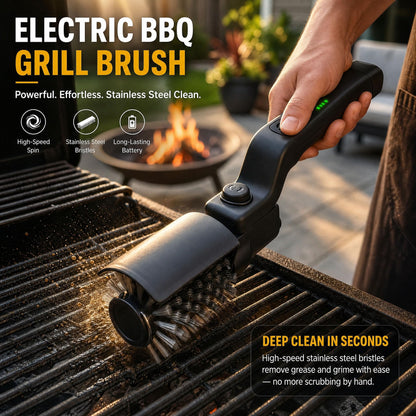 NUEVO CEPILLO ELÉCTRICO GRILLPRO - LIMPIEZA ABSOLUTA