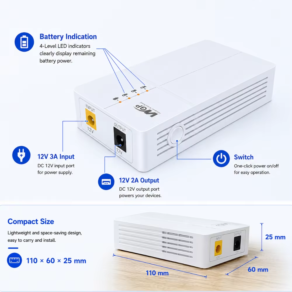 NUEVO MINI UPS SMART PRO X6