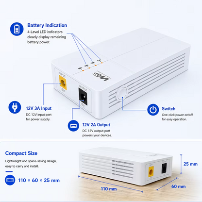 NUEVO MINI UPS SMART PRO X6