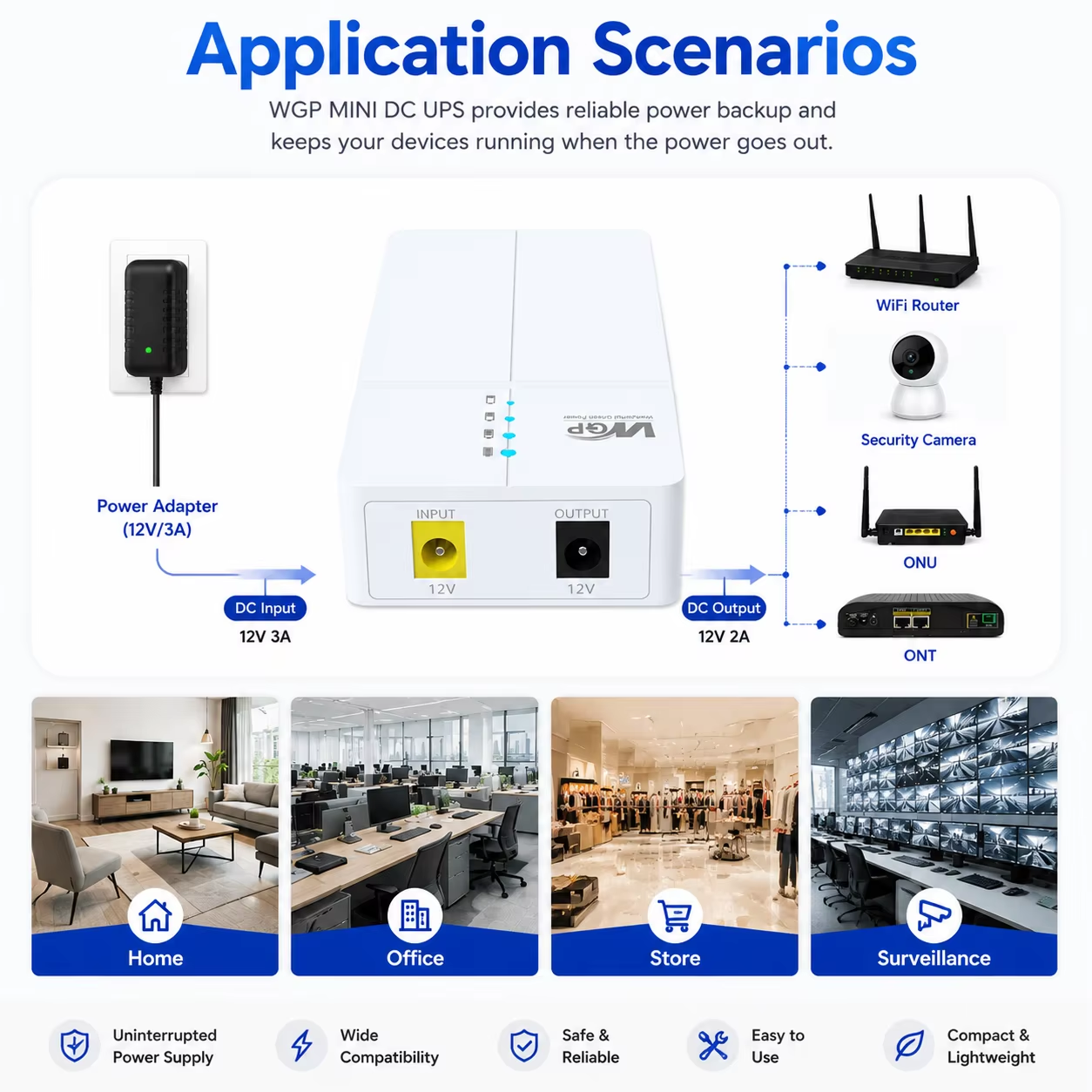 NUEVO MINI UPS SMART PRO X6