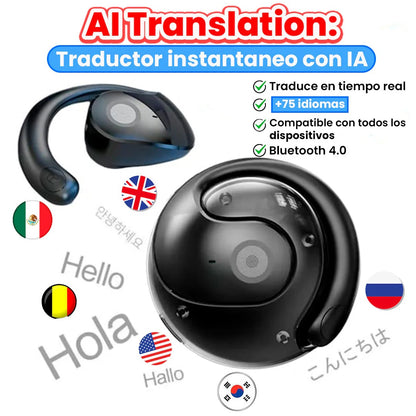 NUEVO AURICULAR TRANSLATOR DELUXE - Con IA avanzada