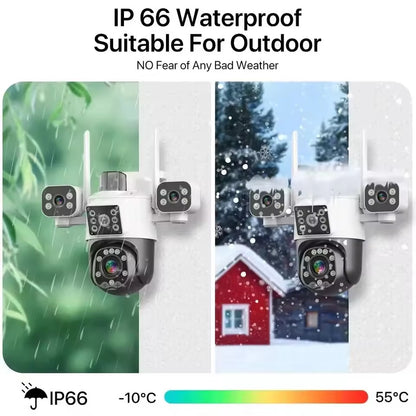 CÁMARA PROGUARD 4 LENTES 4G OJO DE DIOS