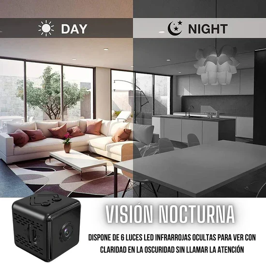 PACK MINI CÁMARA ESPÍA 4K ULTRA HD