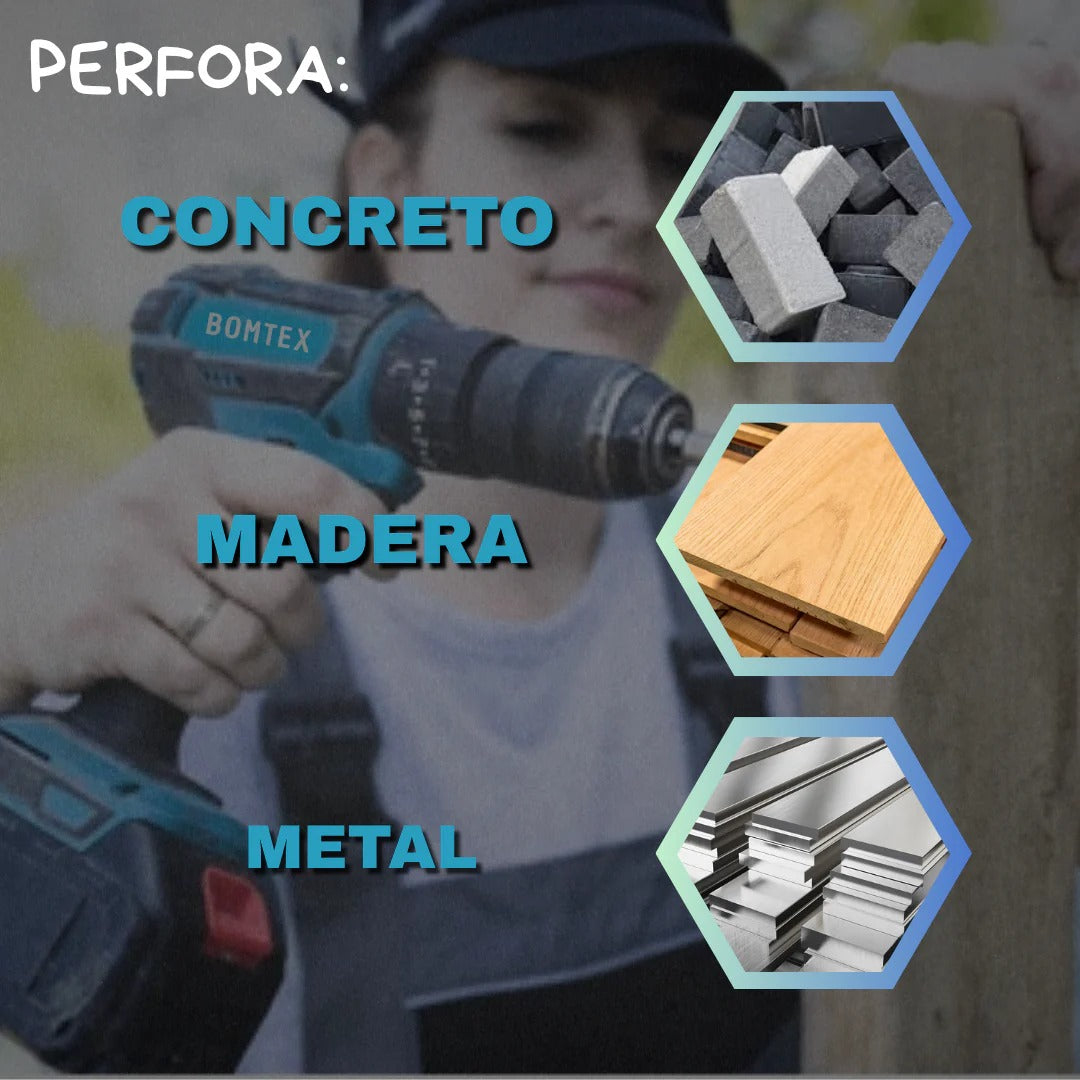 NUEVO TALADRO PERCUTOS 3 EN 1 DE 48V