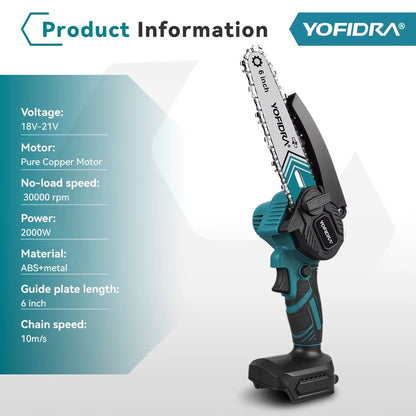 NUEVA MOTOSIERRA INLÁMBRICA PRO 6"