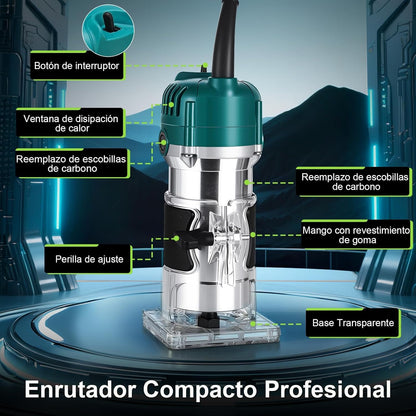NUEVO ROUTERPRO X800 - Potencia y corte profesional en segundos